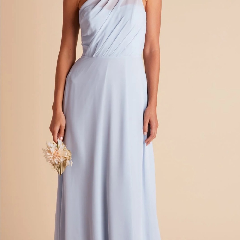 Birdy Grey Strapless Light Blue Gown